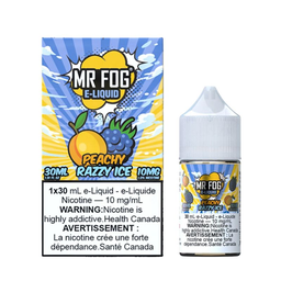 *FED* Mr Fog Salt Juice 30ml Peach Razzy Ice
