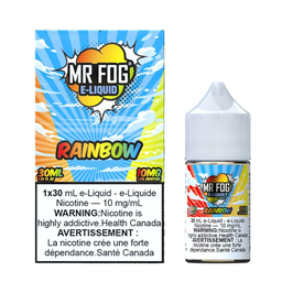*FED* Mr Fog Salt Juice 30ml Rainbow