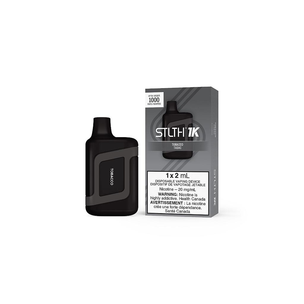 *FED* STLTH 1K Disposable Vape 1000 Puff Tobacco Box Of 6