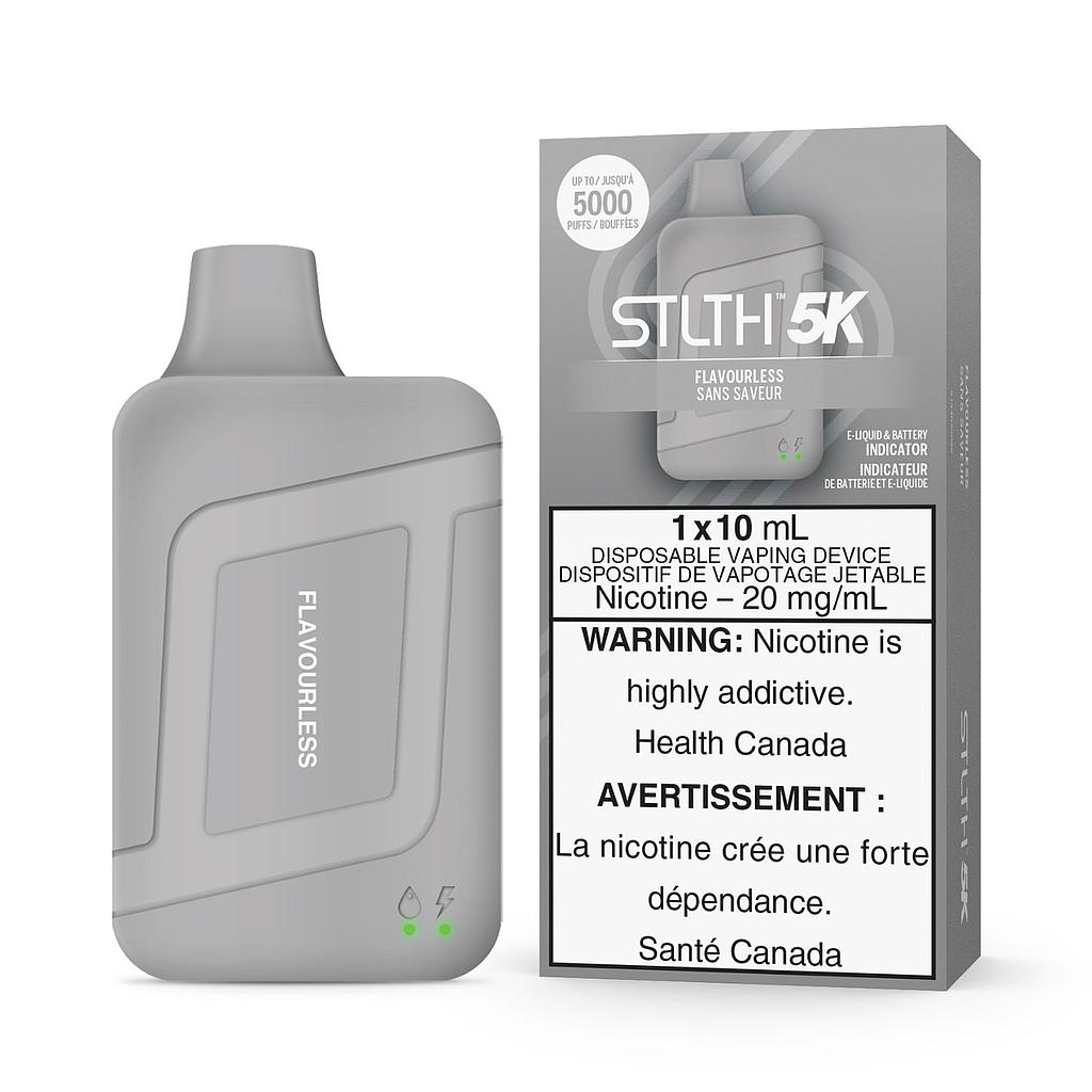 *FED* STLTH 5K Disposable Vape 5000 Puff Flavourless Box Of 5