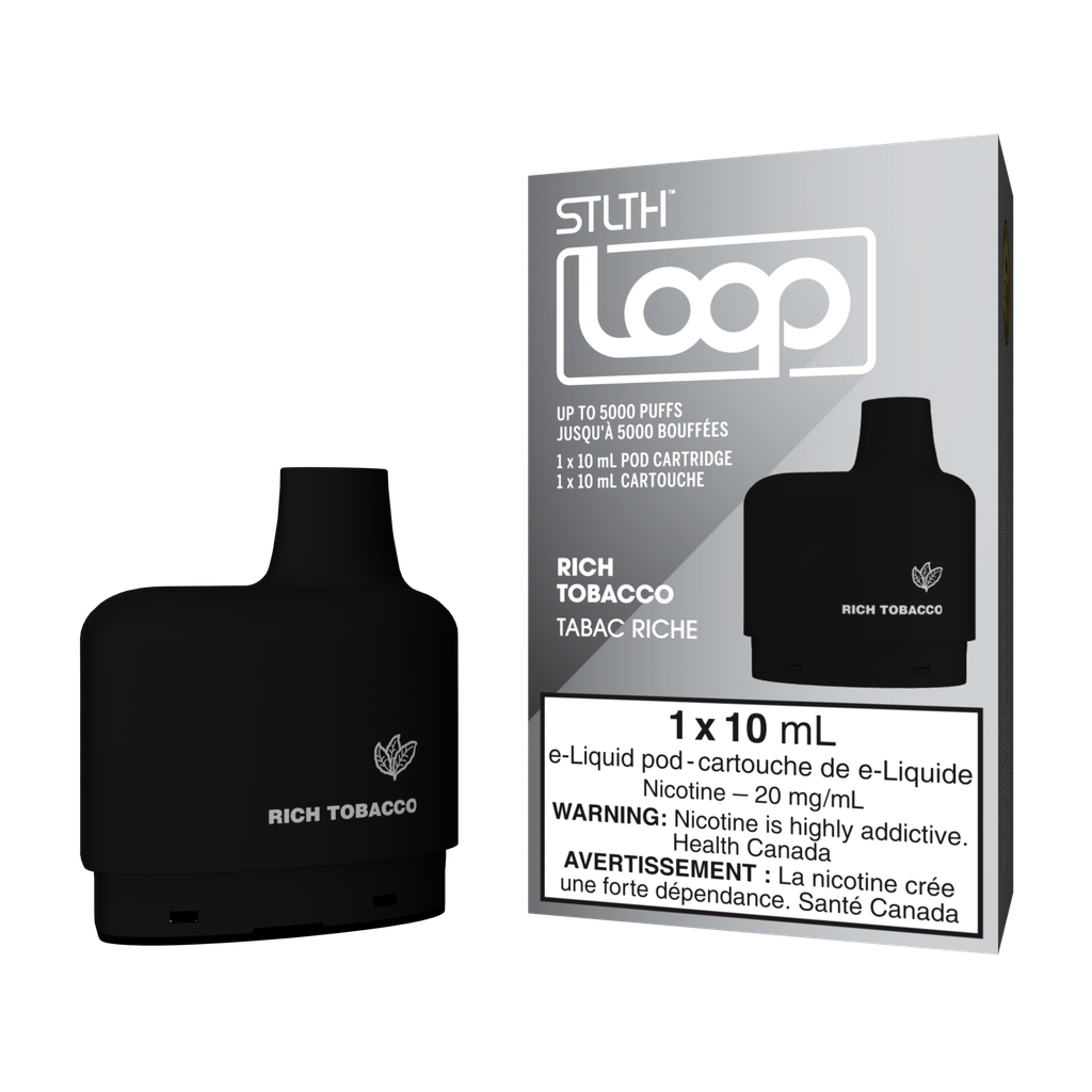 *FED* STLTH Loop Pod Pack - Rich Tobacco Box of 5
