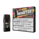 *FED* STLTH Monster Pod Mango Lychee Ice 2ml Pack of 2 Pods Box of 5