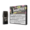 *FED* STLTH Monster Pod Mango Pineapple Peach Ice 2ml Pack of 2 Pods Box of 5
