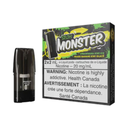 *FED* STLTH Monster Pod Strawnana Kiwi Ice 2ml Pack of 2 Pods Box of 5