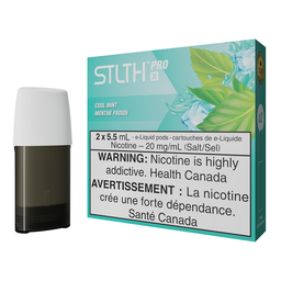 *FED* STLTH Pro X Pod Pack Cool Mint 5.5ml Pack of 2 Pods Box of 5