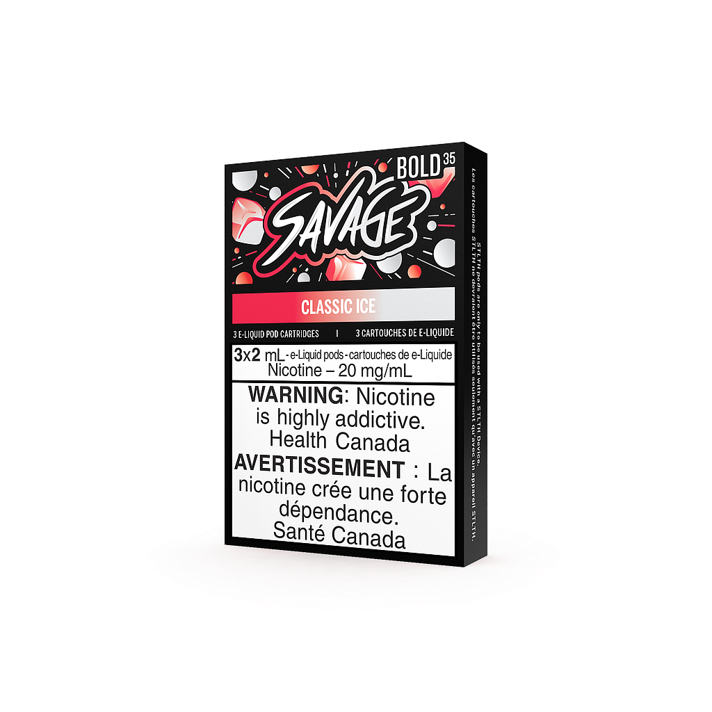 *FED* STLTH Savage Pod 3-Pack - Classic Ice + Bold