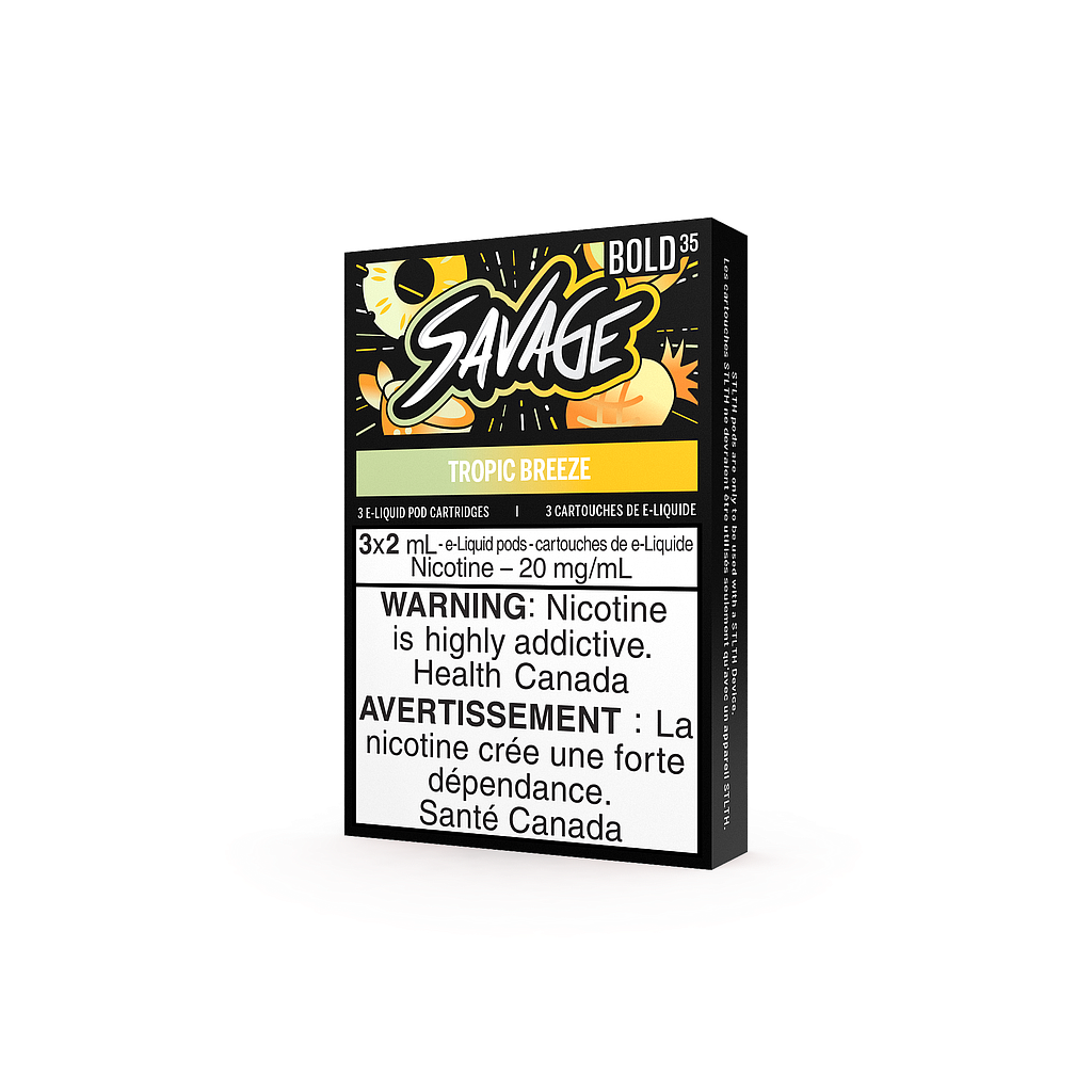 *FED* STLTH Savage Pod 3-Pack - Tropic Breeze + Bold