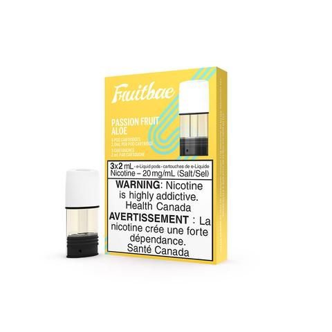 *FED* STLTH X FRUITBAE Pod 3 Pack Passion Fruit/Aloe + Bold