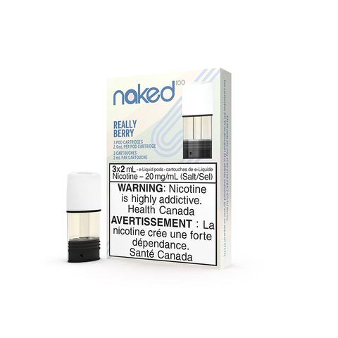 *FED* STLTH X NAKED100 Pod 3 Pack Really Berry + Bold
