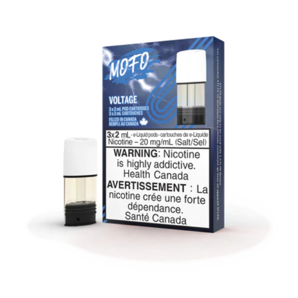 *FED* STLTH x MOFO Pod 3-Pack - Voltage + Bold