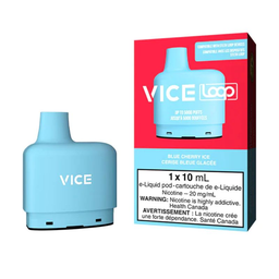 *FED* Vice Loop Pod Pack Blue Cherry Ice Box of 5