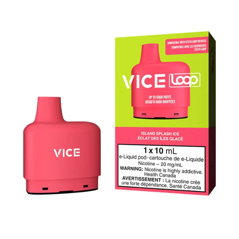 *FED* Vice Loop Pod Pack Island Splash Ice Box of 5
