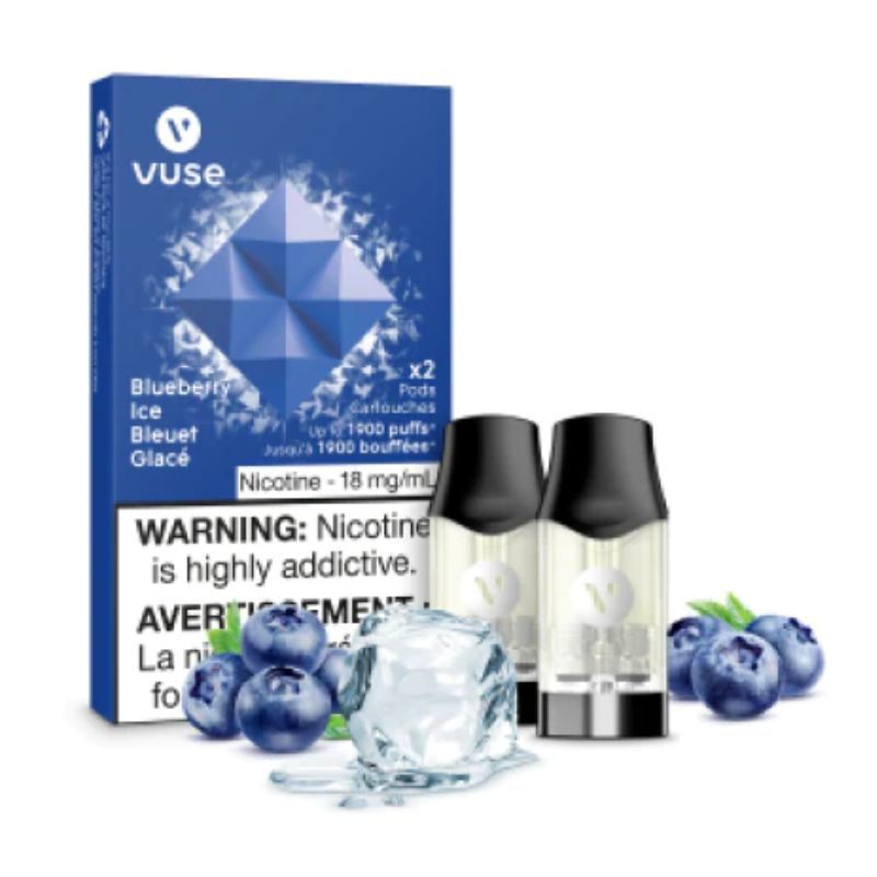 *FED* Vuse ePod Blueberry Ice 1.9ml Pack of 2 Pods