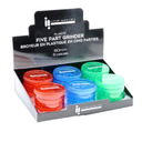Acrylic Grinder Infyniti 5 Pieces 60mm Assorted Colours Box of 6