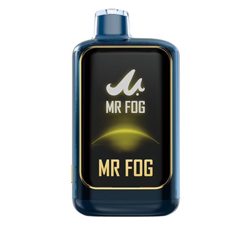 *AB* Disposable Vape Mr Fog NOVA 36K Blue Razz Steezy Peach Ice Box of 5
