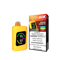 *AB* Disposable Vape STLTH 60K Crushin' Orange Ice Box of 4
