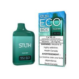 *AB* Disposable Vape STLTH Eco Box Polar Mint Box of 5