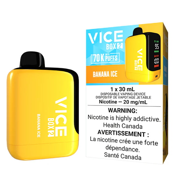 *AB* Disposable Vape Vice Box 2 70K Banana Ice Box of 4