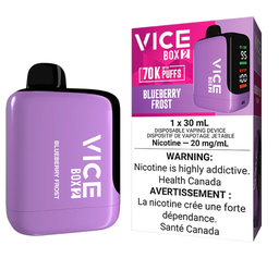*AB* Disposable Vape Vice Box 2 70K Blueberry Frost Box of 4