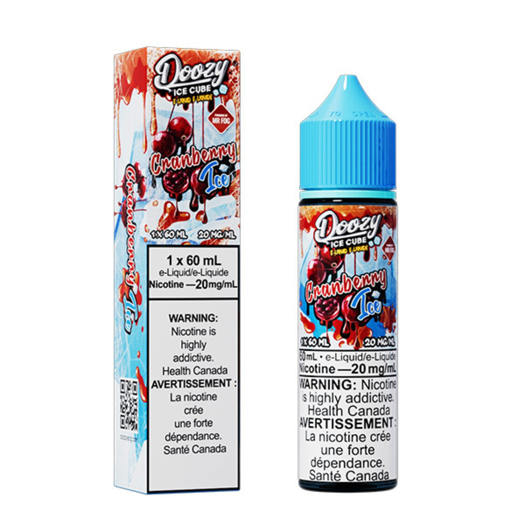 *AB* Nicotine Liquid Doozy Ice Cube Salt 60ml Cranberry Ice
