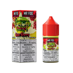 *AB* Nicotine Liquid Mr Fog Lemon Steezy Salt 30ml Wild Berry