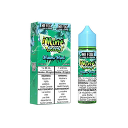 *AB* Nicotine Liquid Mr Fog Mint Steezy Salt 60ml Miami Mint