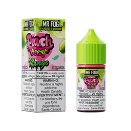 *AB* Nicotine Liquid Mr Fog Peach Steezy Salt 30ml Mango