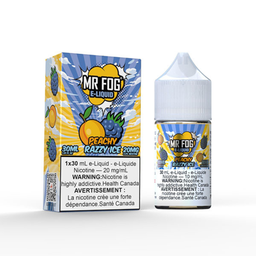 *AB* Nicotine Liquid Mr Fog Salt Peachy Razzy Ice