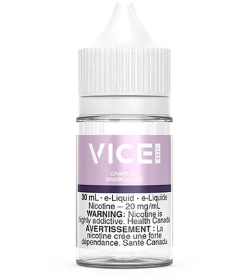 *AB* Nicotine Liquid Vice Salt 30ml Grape Ice