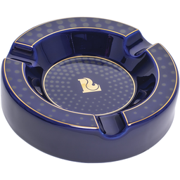 Ashtrays Lucienne Blue Round Large