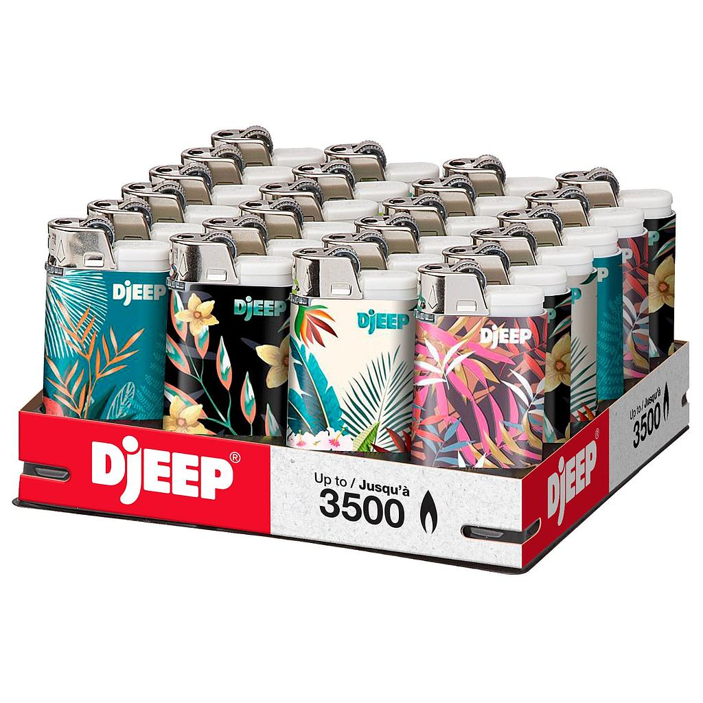 Disposable Lighters Djeep Bold Lighter Box of 24