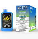 *FED* Disposable Vape Mr Fog NOVA Blue Razz Steezy Apple Box of 5